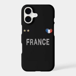 France Soccer Football Fan Shirt Heart iPhone 17 Case