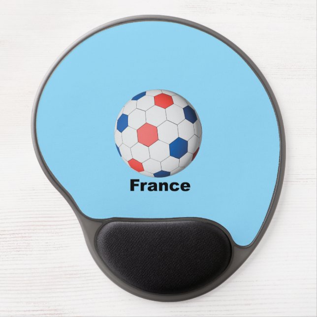 France Soccer Gel Mouse Pad (Front)