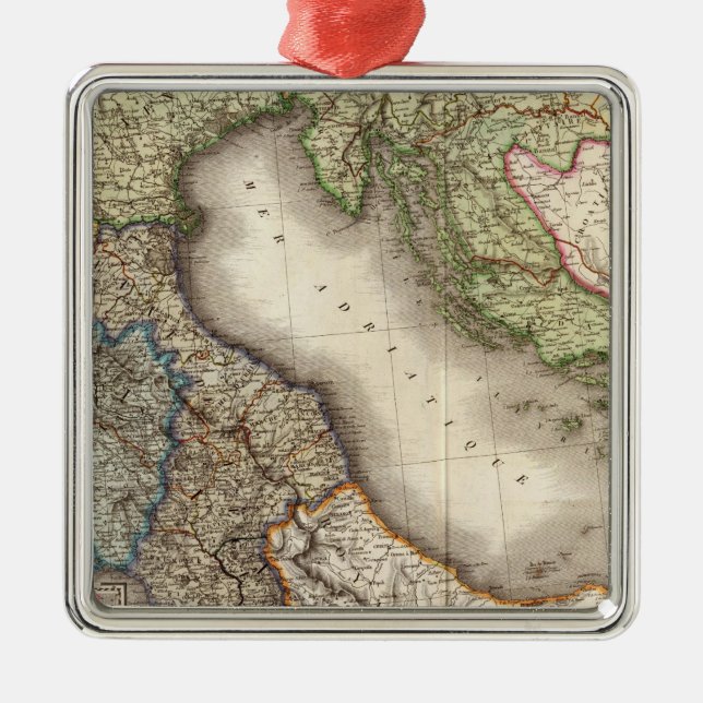 France Southeast Metal Ornament (Front)