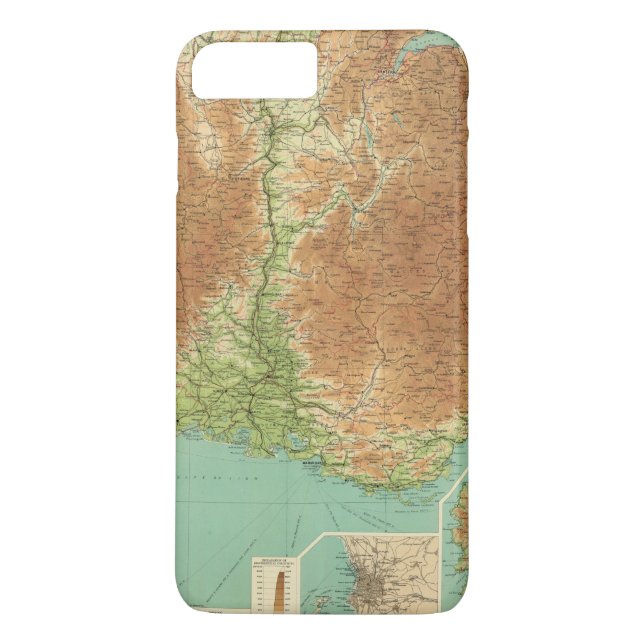 France southeastern section Corsica Marseille Case-Mate iPhone Case (Back)
