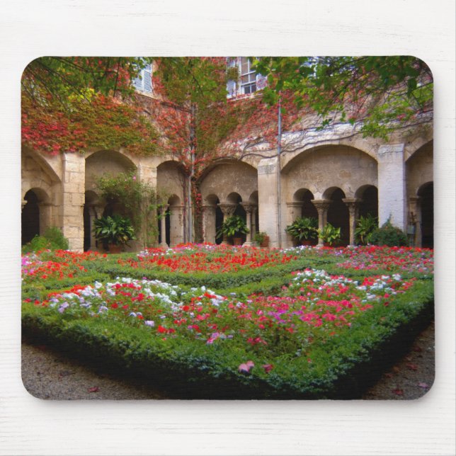 France, St. Remy de Provence, cloisters at 2 Mouse Pad (Front)