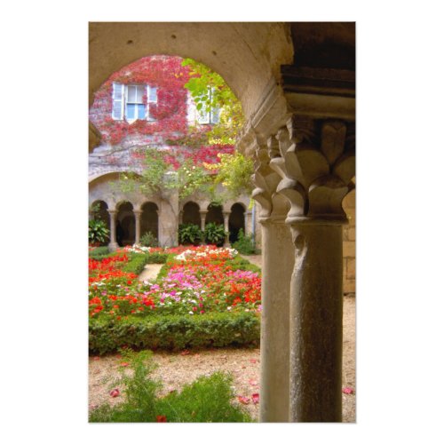 France St Remy de Provence cloisters at 3 Photo Print