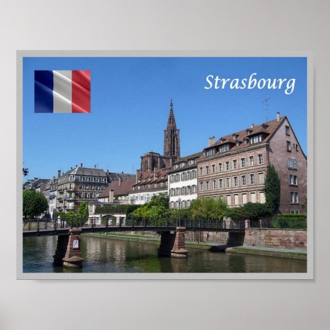 France - Strasbourg Starsburgo - Poster (Front)