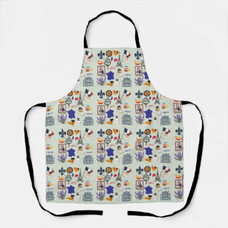 France Symbols Apron