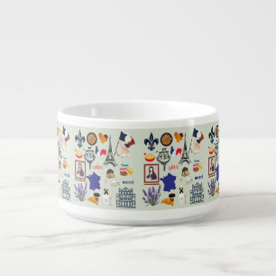 France Symbols Bowl