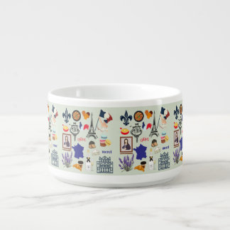 France Symbols Bowl