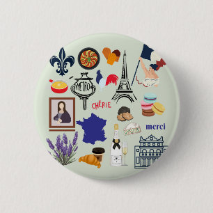 France Symbols Button