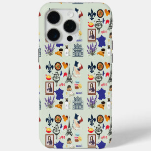 France Symbols iPhone 15 Pro Max Case