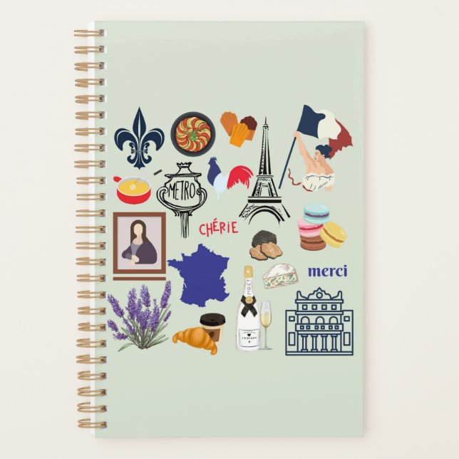 France Symbols Planner (Front)