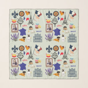 France Symbols Scarf