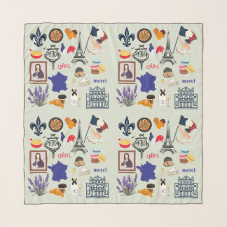 France Symbols Scarf