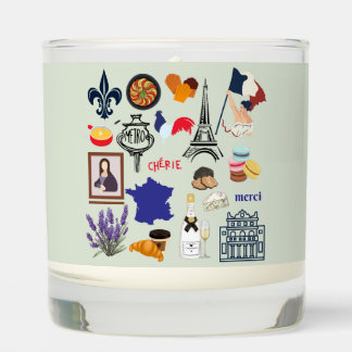 France Symbols Scented Candle