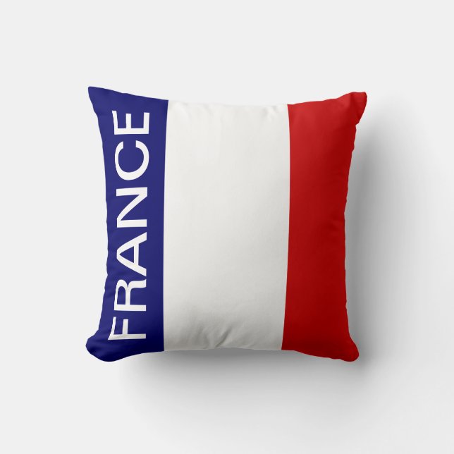 FRANCE THROW PILLOW (Front)