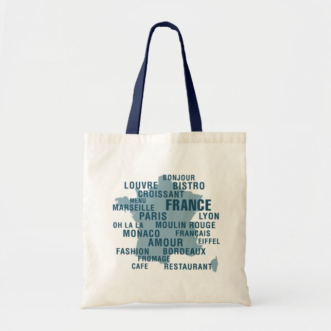 France Tote Bag (Front)