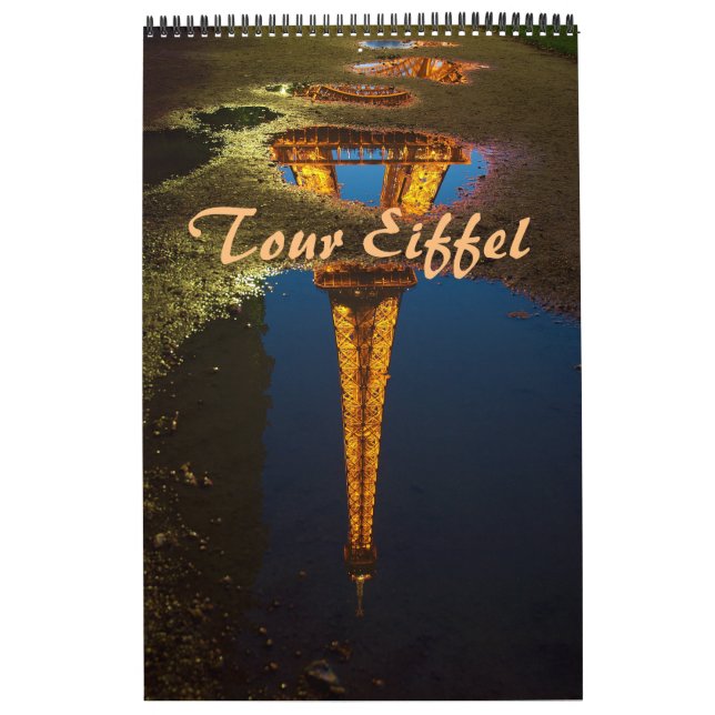 France TOUR EIFFEL Paris - Calendar (Cover)