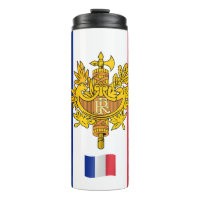 France Travel Mug, patriotic French Flag