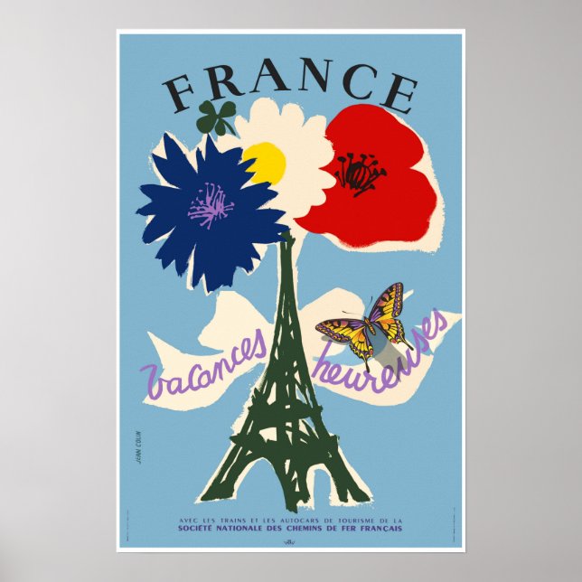 France, Travel Poster (Front)