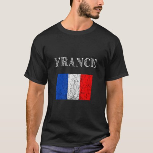 France Vintage France Roots French Pride French Fl T_Shirt