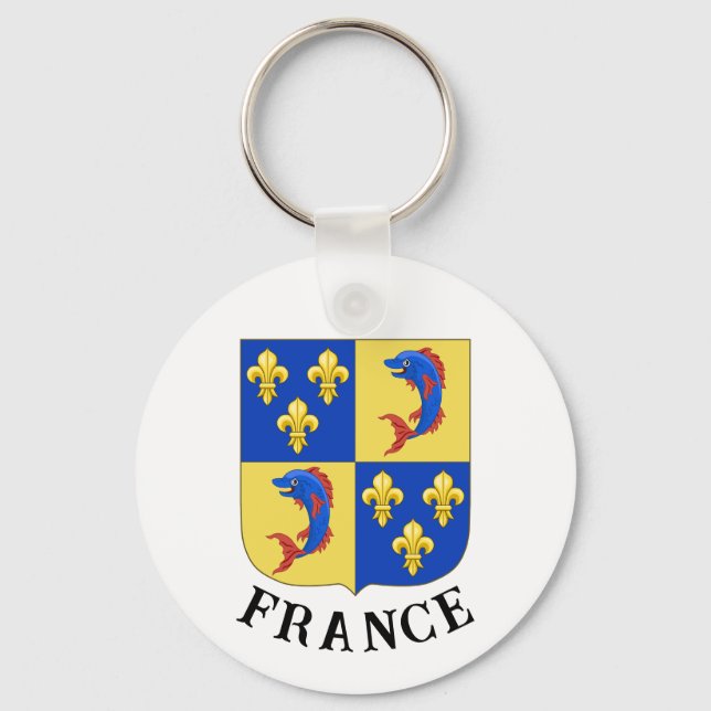 France  Vintage Keychain (Front)