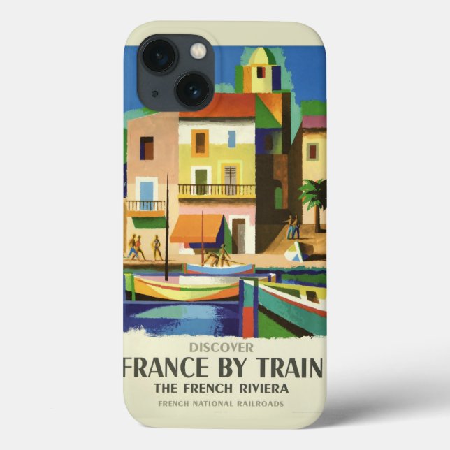 FRANCE Vintage Travel iPad case (Back)