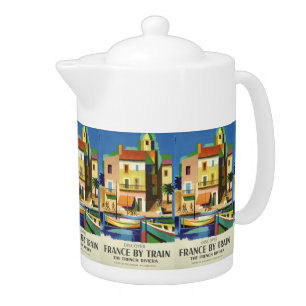 FRANCE Vintage Travel teapot