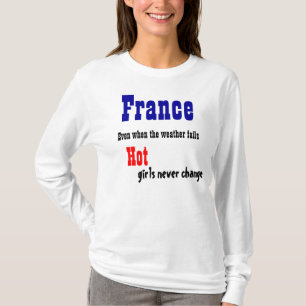 France weather t-shirts