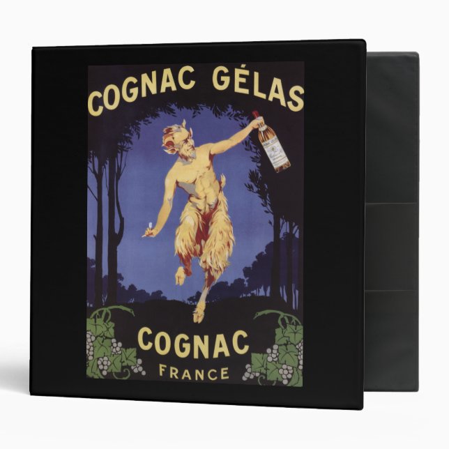FranceCognac Gelas Promotional PosterFrance Binder (Front/Inside)