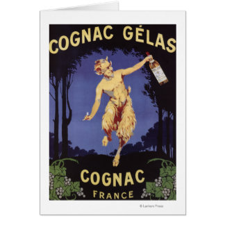 FranceCognac Gelas Promotional PosterFrance Cards