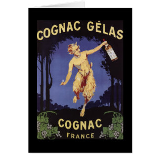 FranceCognac Gelas Promotional PosterFrance Cards