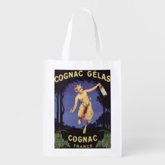 FranceCognac Gelas Promotional PosterFrance Grocery Bag