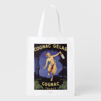 FranceCognac Gelas Promotional PosterFrance Grocery Bag