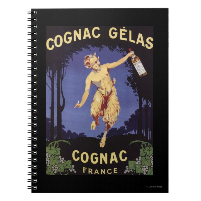 FranceCognac Gelas Promotional PosterFrance Notebook (Front)