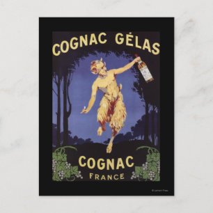 FranceCognac Gelas Promotional PosterFrance Postcard