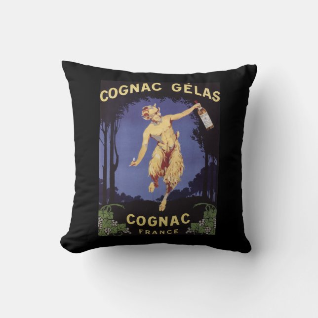 FranceCognac Gelas Promotional PosterFrance Throw Pillow (Front)