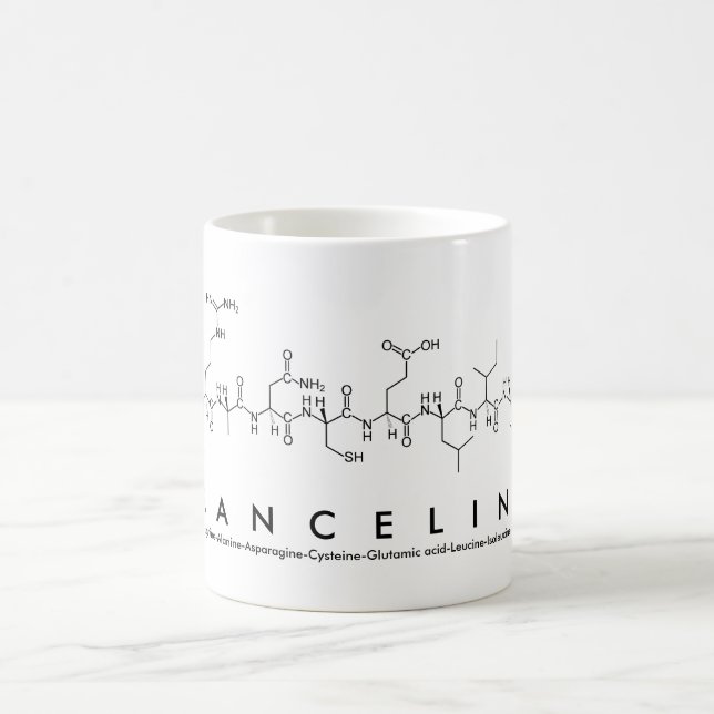 Franceline peptide name mug (Center)