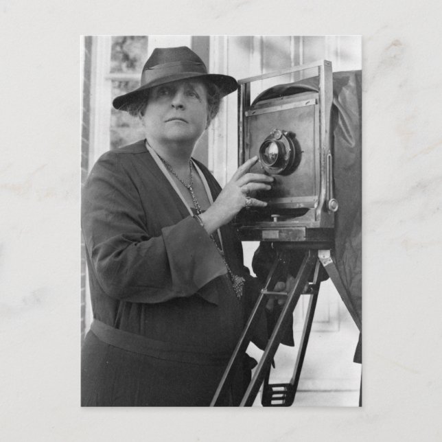 Frances Benjamin Johnston, 1936 Postcard (Front)