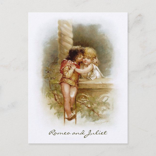 Frances Brundage: Romeo and Juliet Postcard (Front)