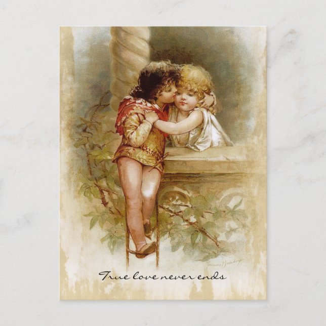 Frances Brundage: Romeo and Juliet Postcard (Front)