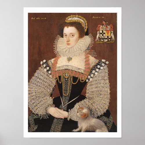 Frances Clinton Lady Chandos 1552_1623 1579 oi Poster