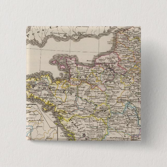 France's oldest religious pinback button (Front)