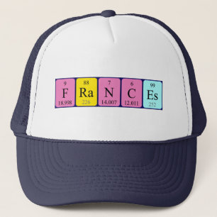 Frances periodic table name hat