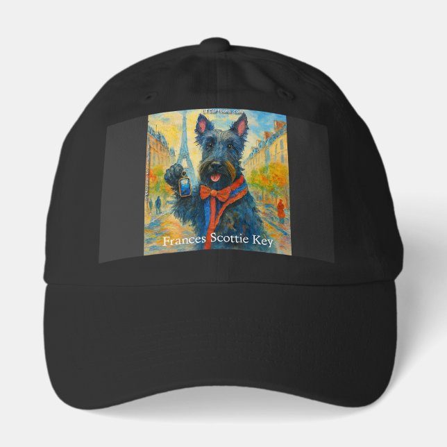 Frances Scottie Key: The Anthem of Adorable Hat (Front)