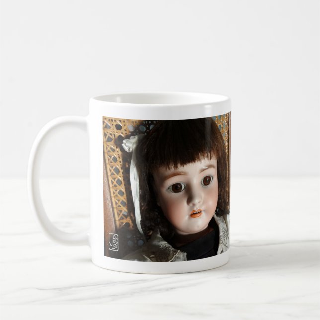 "Frances" Victorian Doll Mug (Left)