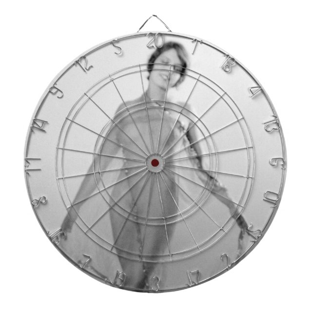 Francesca a Bella Ragazza, Beautiful italian Girl Dart Board (Front)