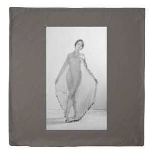 Francesca a Bella Ragazza, Beautiful italian Girl Duvet Cover