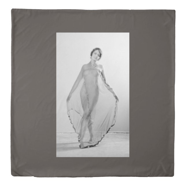 Francesca a Bella Ragazza, Beautiful italian Girl Duvet Cover (Front)