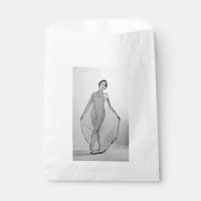 Francesca a Bella Ragazza, Beautiful italian Girl Favor Bag (Front)