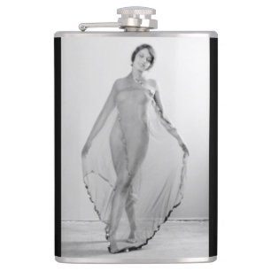 Francesca a Bella Ragazza, Beautiful italian Girl Flask