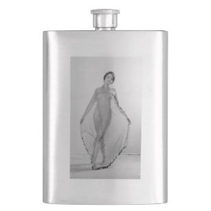 Francesca a Bella Ragazza, Beautiful italian Girl Flask