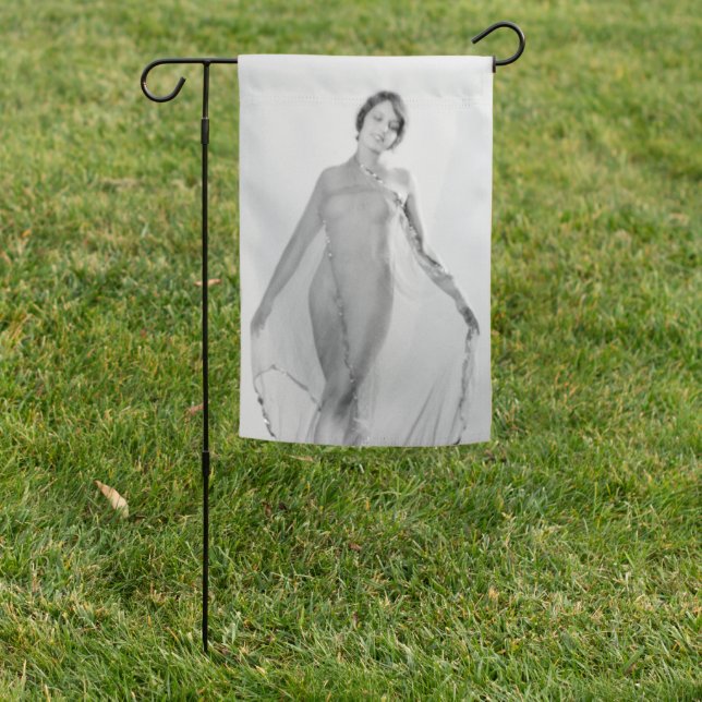 Francesca a Bella Ragazza, Beautiful italian Girl Garden Flag (In SItu)